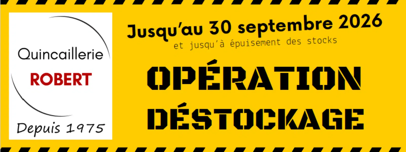 Déstockage été 2026