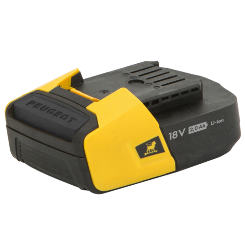 Perceuse à percussion sans fil Peugeot ENERGYDRILL 18V + 2 batteries 2 et 5 Ah – Image 2