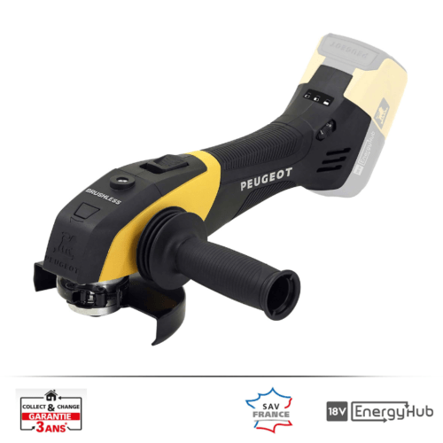 Meuleuse d'angle Peugeot ENERGYHUB 18V