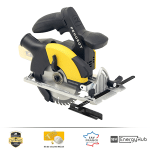 Scie circulaire Brushless Peugeot 165 mm (Sans batterie ni chargeur)