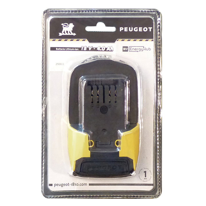Batterie Peugeot 4,0 Ah EnergyHub 18 V - 18V40 – Image 2