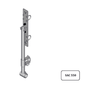 Support relevable pour barrière EX4/EX5 Jourdain