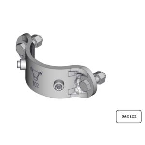 Demi bride ronde nue anti rotation Ø 102mm Jourdain