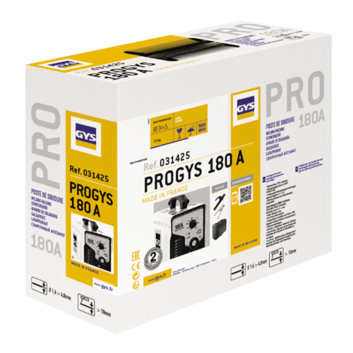Poste de soudure Progys 180 A + valise et accessoires – Image 2