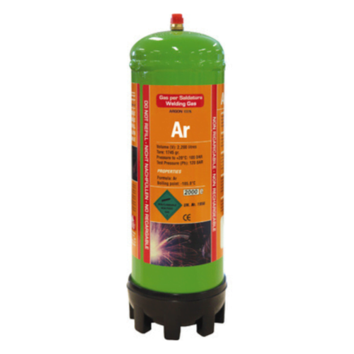 Bouteille de gaz jetable Argon pur - 2,2 L GYS