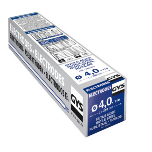 110 Électrodes rutiles E6013 Ø 4,0 GYS
