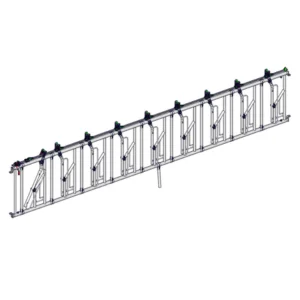 Panneau Axial II Reg de 9 places / 6m L. 5.70m Jourdain