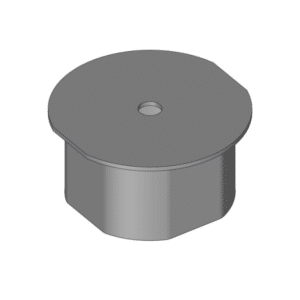 Cache fourreau pour poteau trèfle Ø 140mm Jourdain