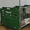 Paroi latérale PEHD verte Case à veau Jourdain – Image 2