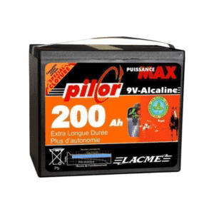 Pile PILOR 9V / 200Ah Lacmé