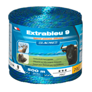 Bobine fil extrableu 9 500m Lacmé