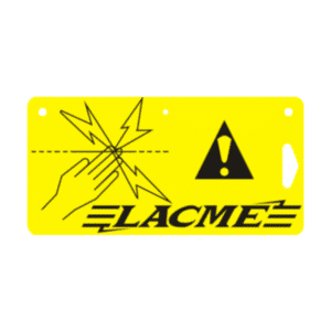 Plaque signalétique clôture Lacmé