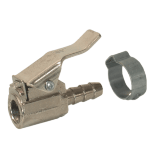 Embout de gonflage + collier de serrage Lacmé