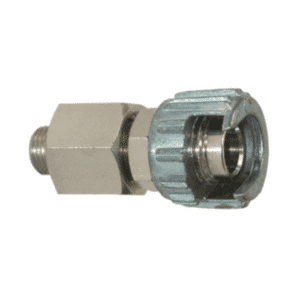 Blister raccord 413 - 1/8-1/4 M + écrou fraisé Lacmé