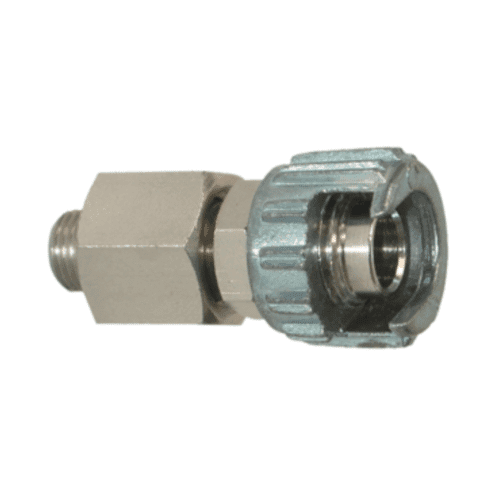 Blister raccord 413 - 1/8-1/4 M + écrou fraisé Lacmé