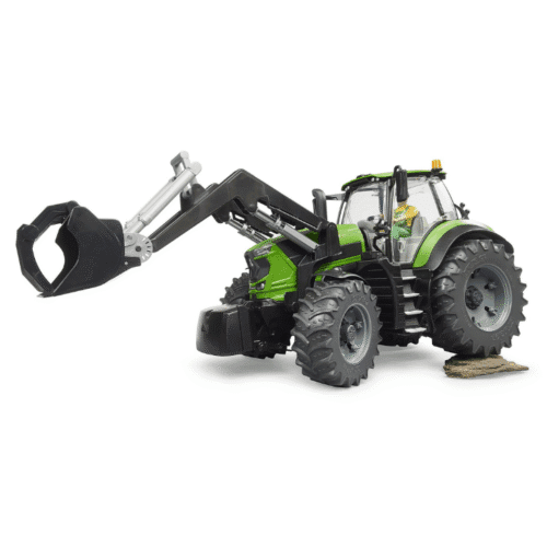 Tracteur Deutz 8280 TTV avec chargeur frontal Bruder – Image 2