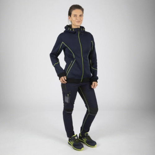 Gilet de travail Bianca marine/jaune North Ways – Image 3