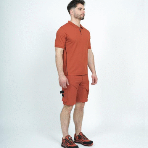 Polo de travail Gault Terracotta North Ways – Image 2