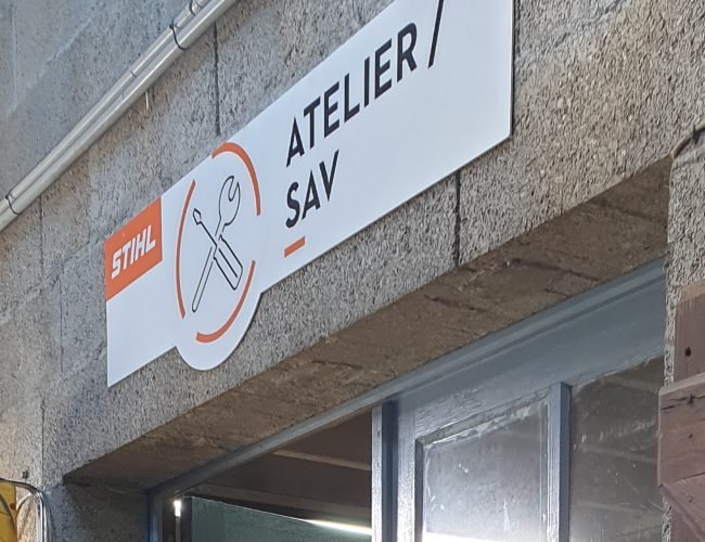Porte atelier meca Rochechouart